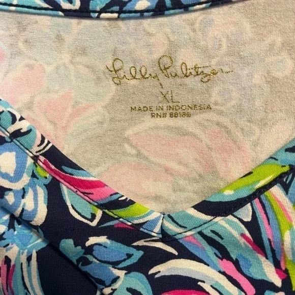 Lilly Pulitzer Pineapple Paradise Tessa Dress 88189 XL - Picture 4 of 4